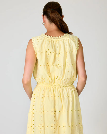 Marga Top & Skirt Set - Yellow