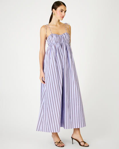 Andi Maxi Dress - Purple Stripe
