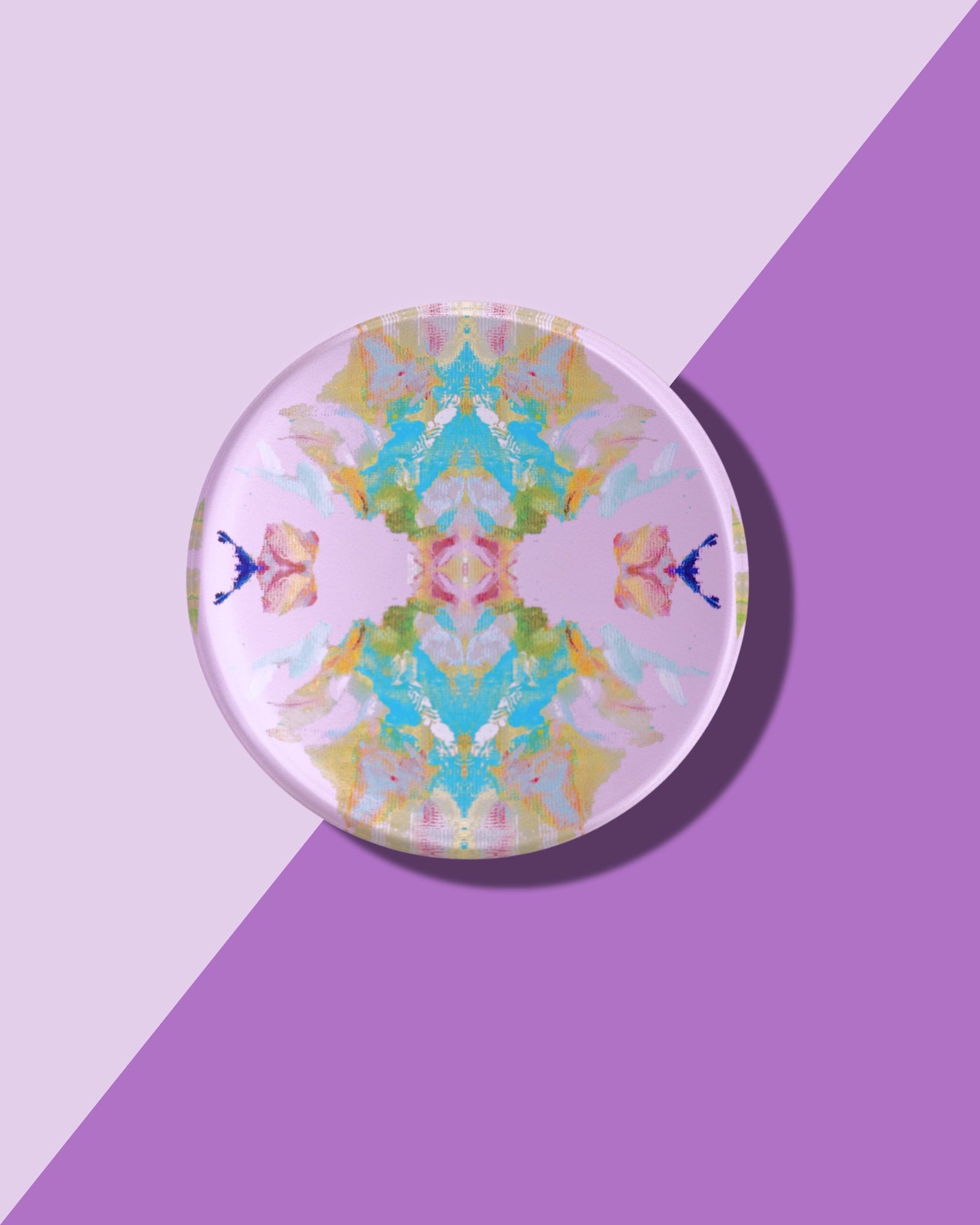 Stained Glass Lavender | Laura Park x Tart Coaster