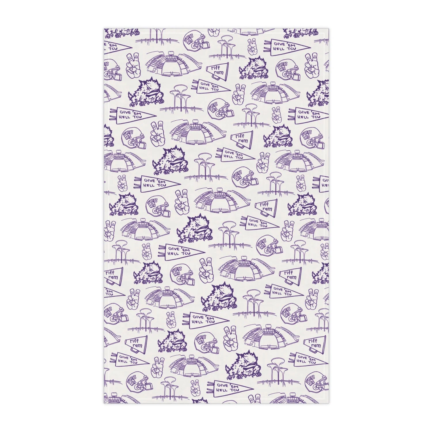 TCU Cotton Dish Towel