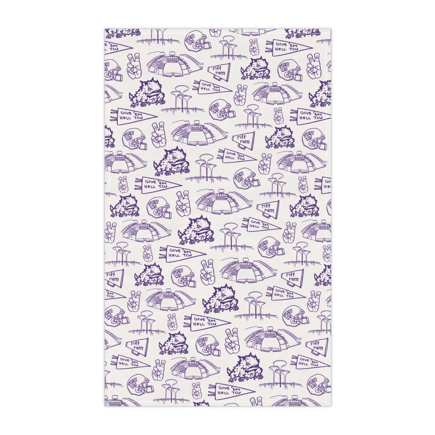 TCU Cotton Dish Towel