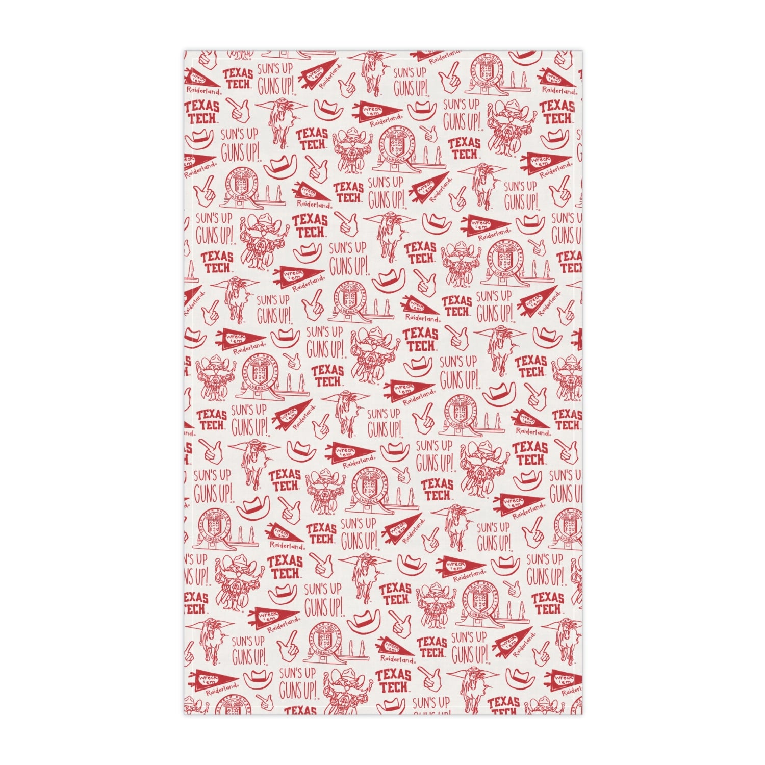 Texas Tech Cotton Dish Towel