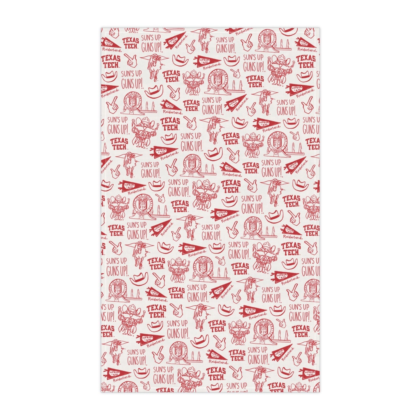 Texas Tech Cotton Dish Towel