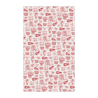 Texas Tech Cotton Dish Towel