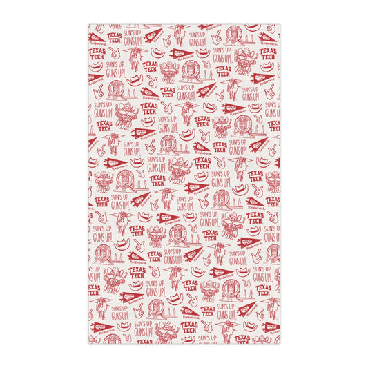 Texas Tech Cotton Dish Towel