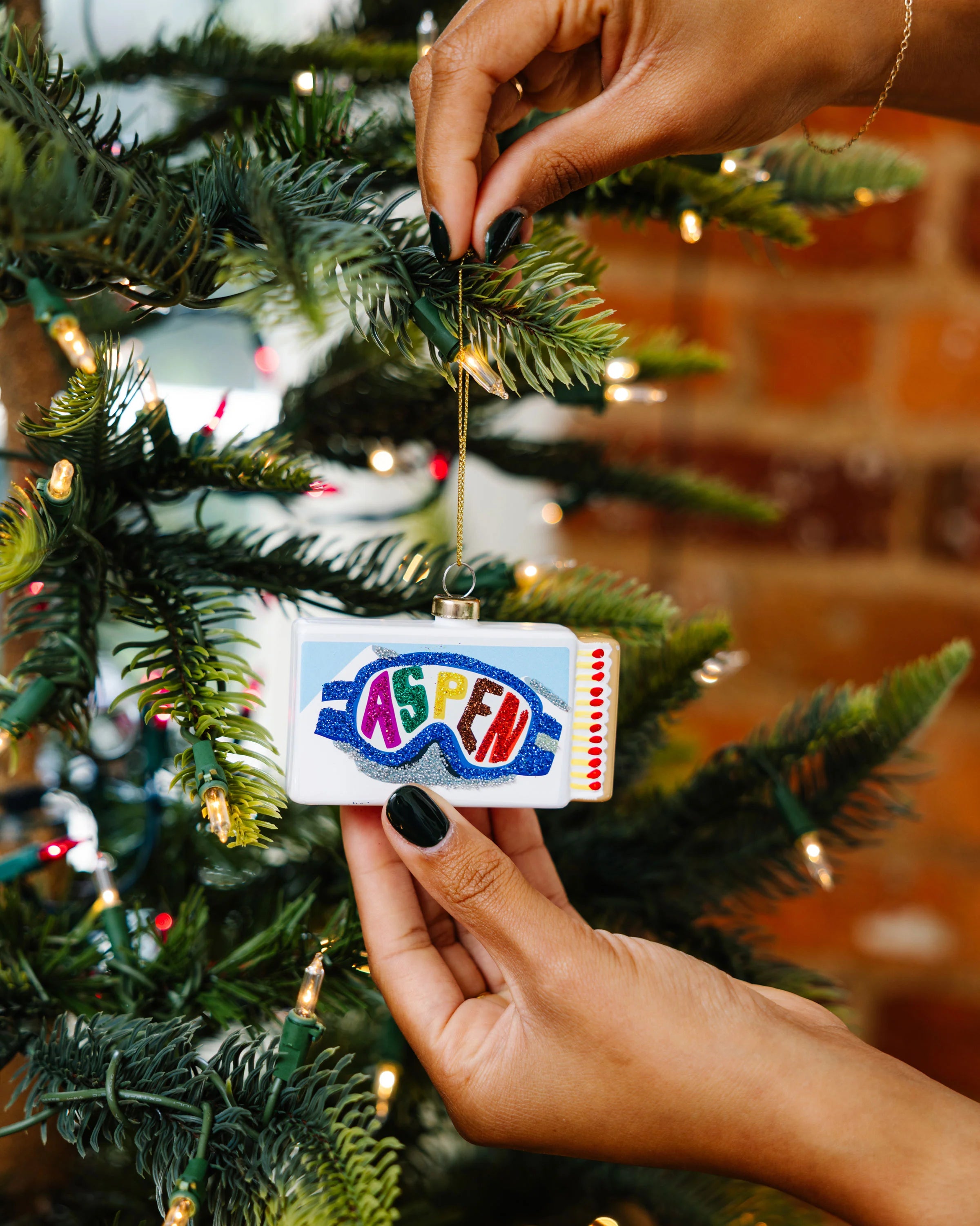 Matchbook Ornament - Aspen