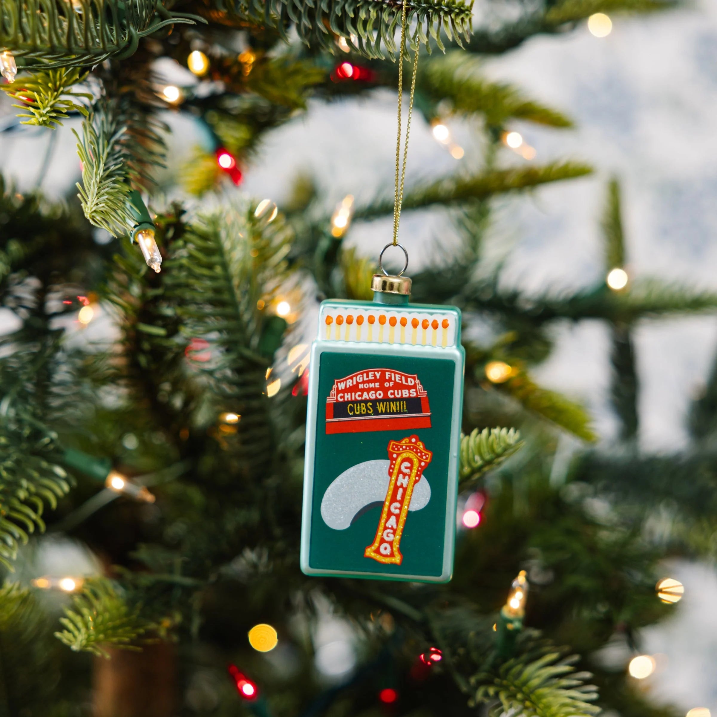 Matchbook Ornament - Chicago