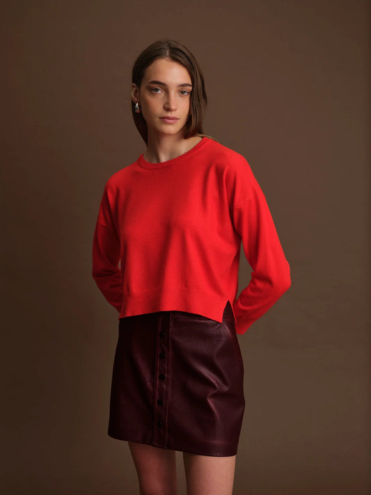 Polly Sweater - Red