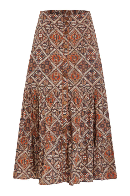 OLIVIA By Livro - Eloise Skirt - Chai Medallion