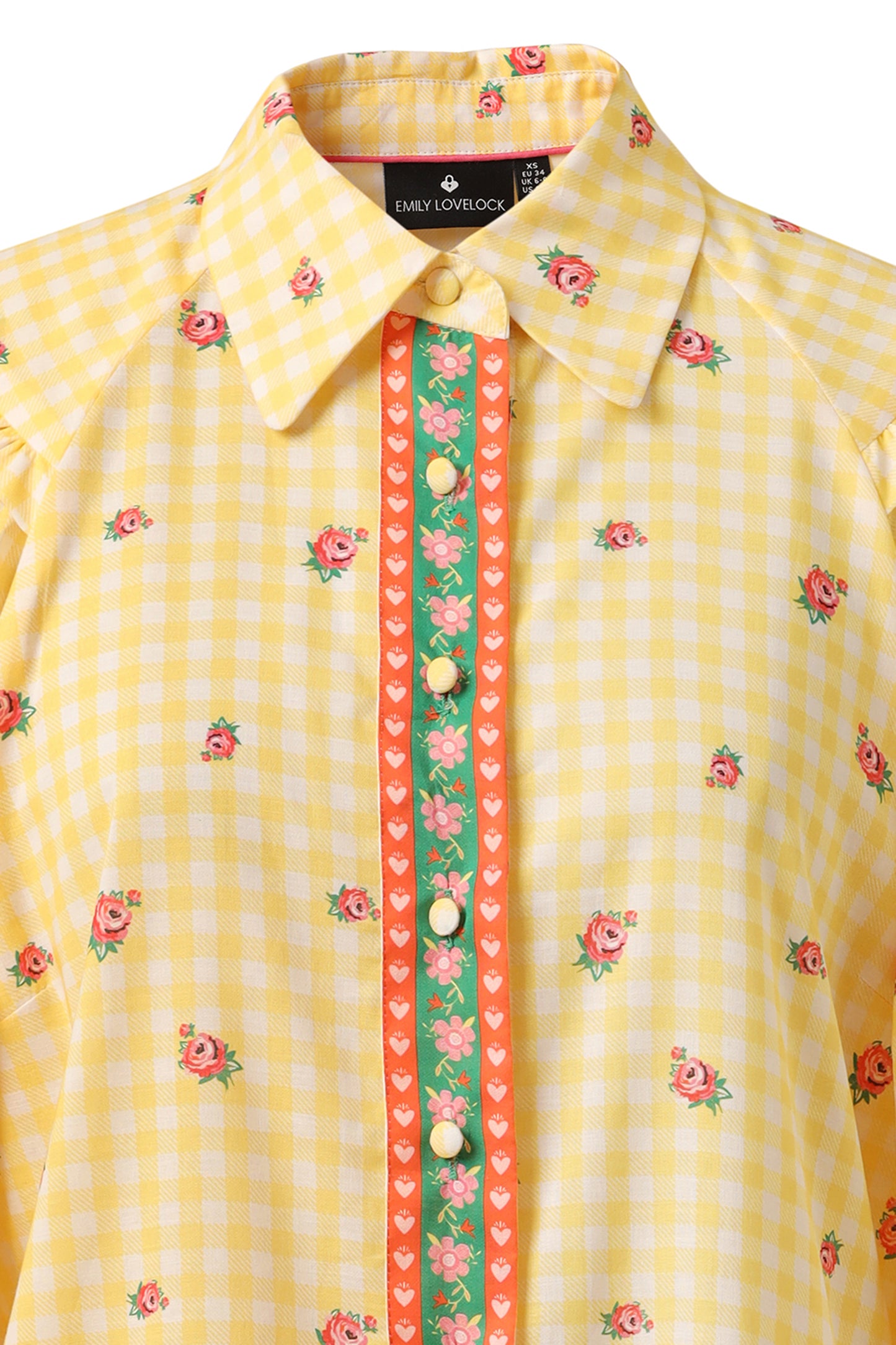 Emily Lovelock - Edie Top - Lemon Drop