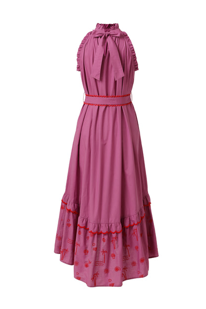 Emily Lovelock - Celine Dress - Mulberry