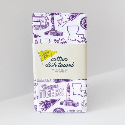 LSU Cotton Dish Towel