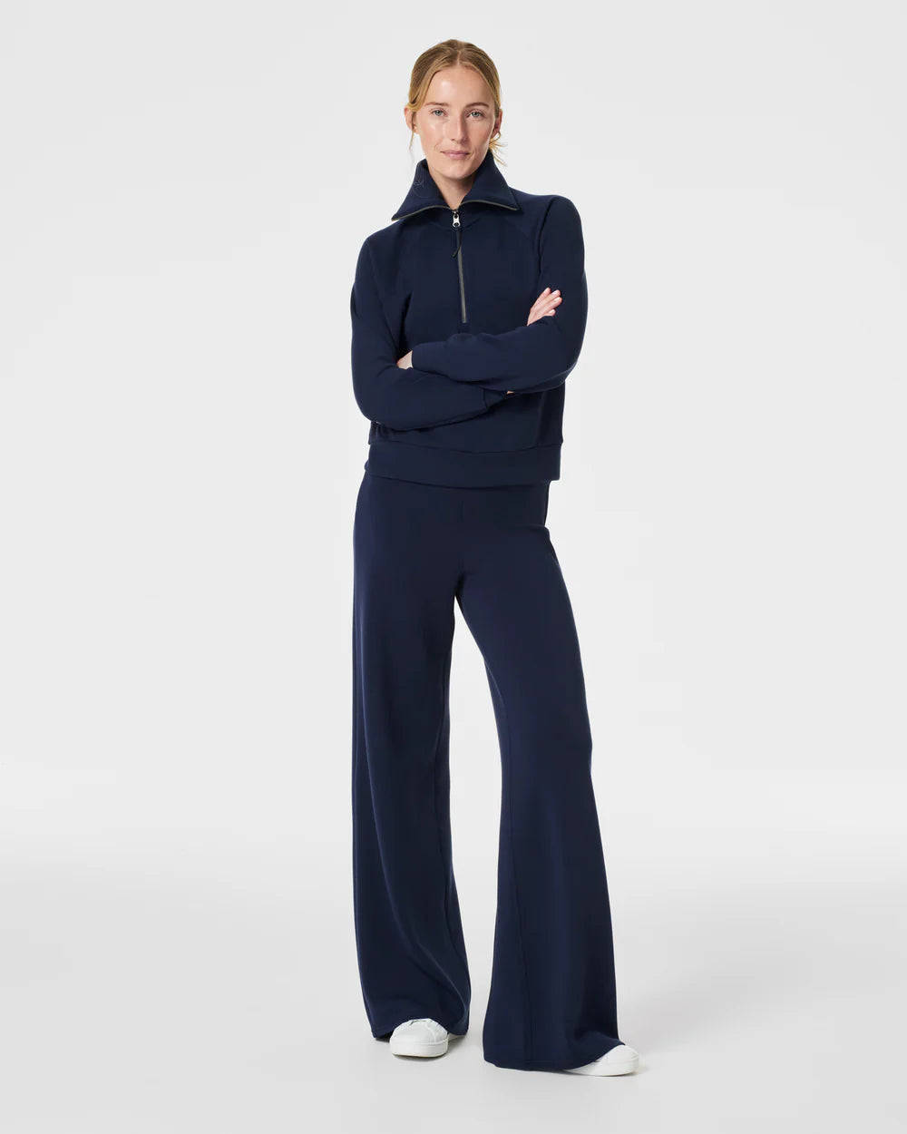 Spanx - AirEssentials Half Zip - Timeless Navy