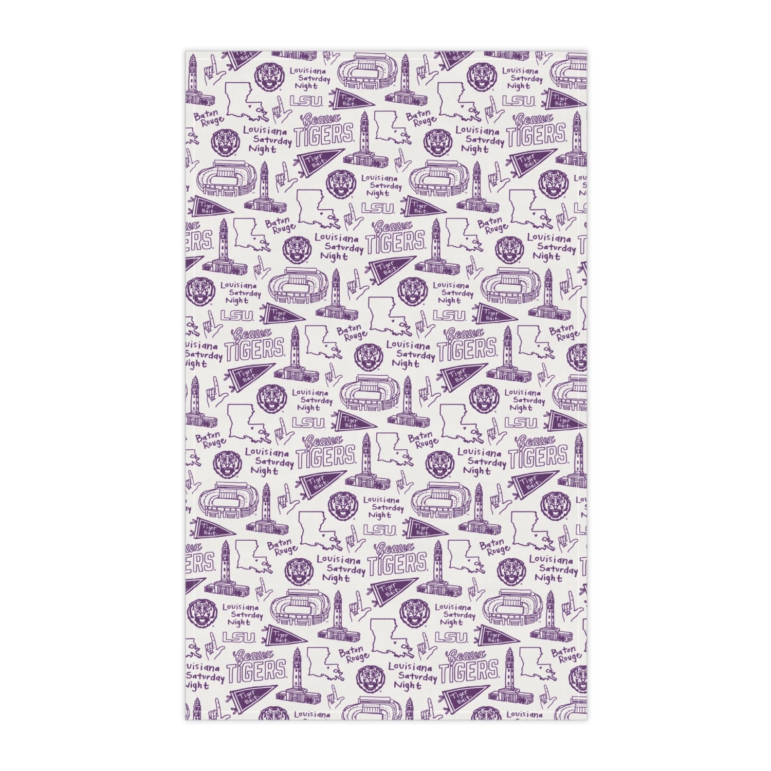 LSU Cotton Dish Towel