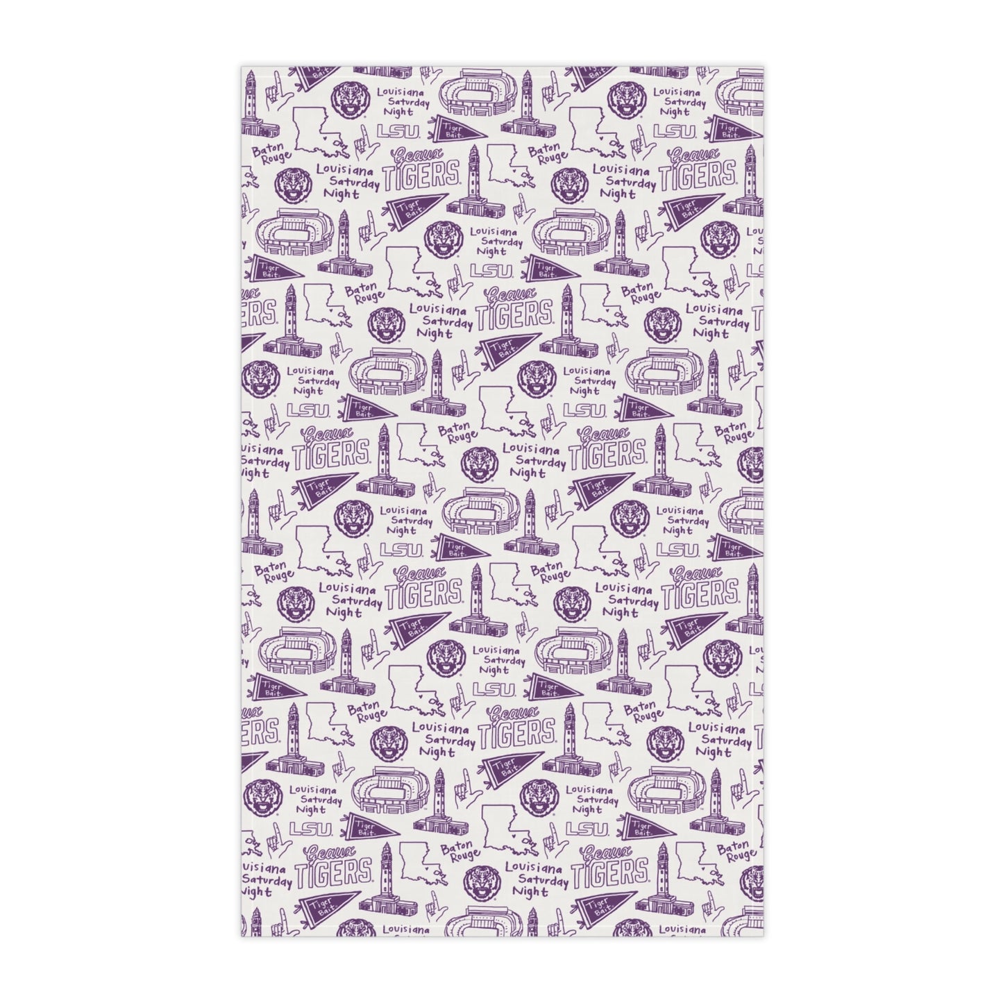 LSU Cotton Dish Towel
