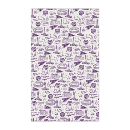 LSU Cotton Dish Towel