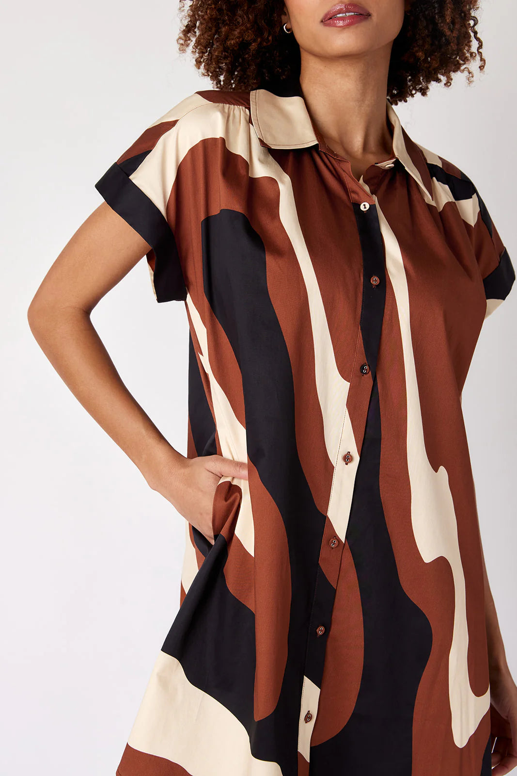 CROSBY - Jennings Dress - Topography