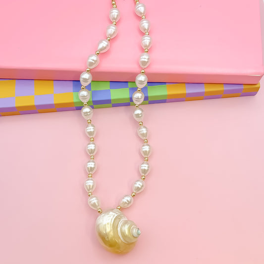 By the Sea Seashell Necklace