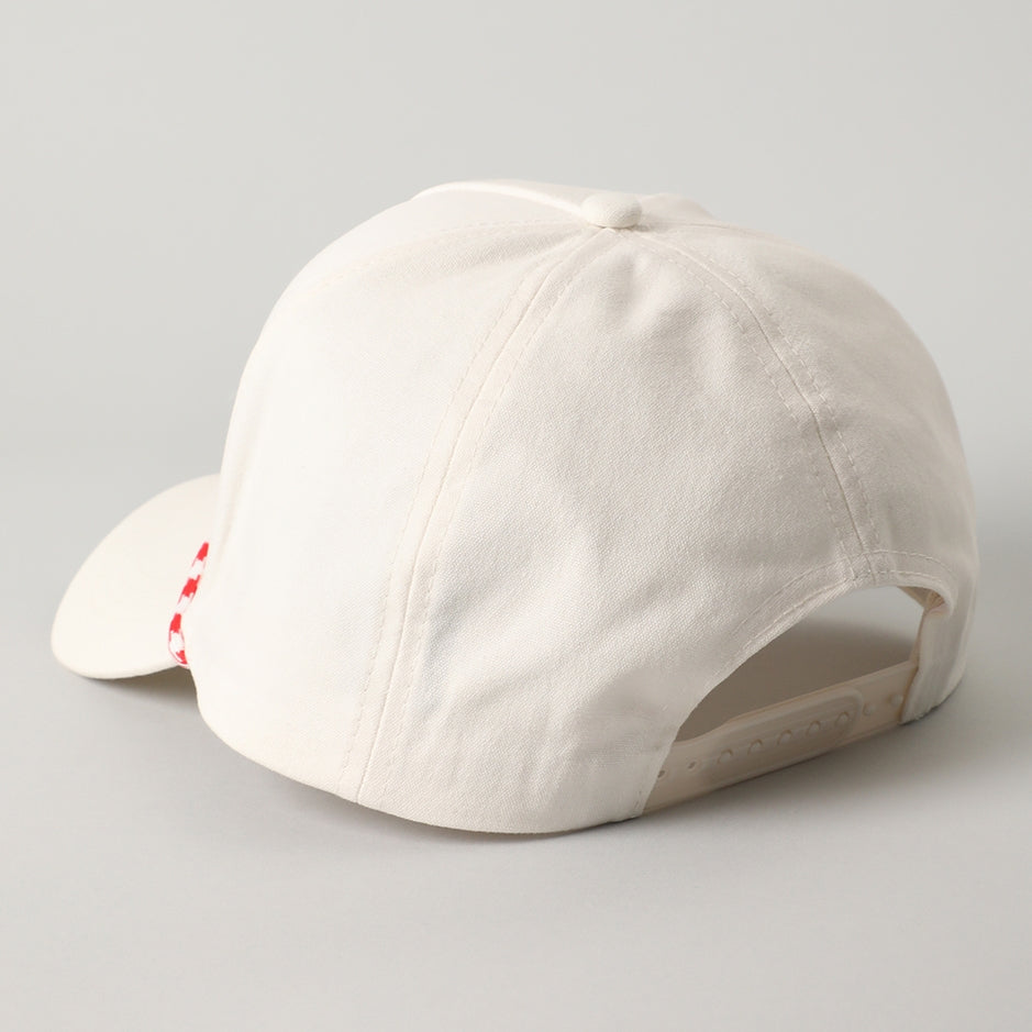 USA Patch Rope Trucker Hat - Red