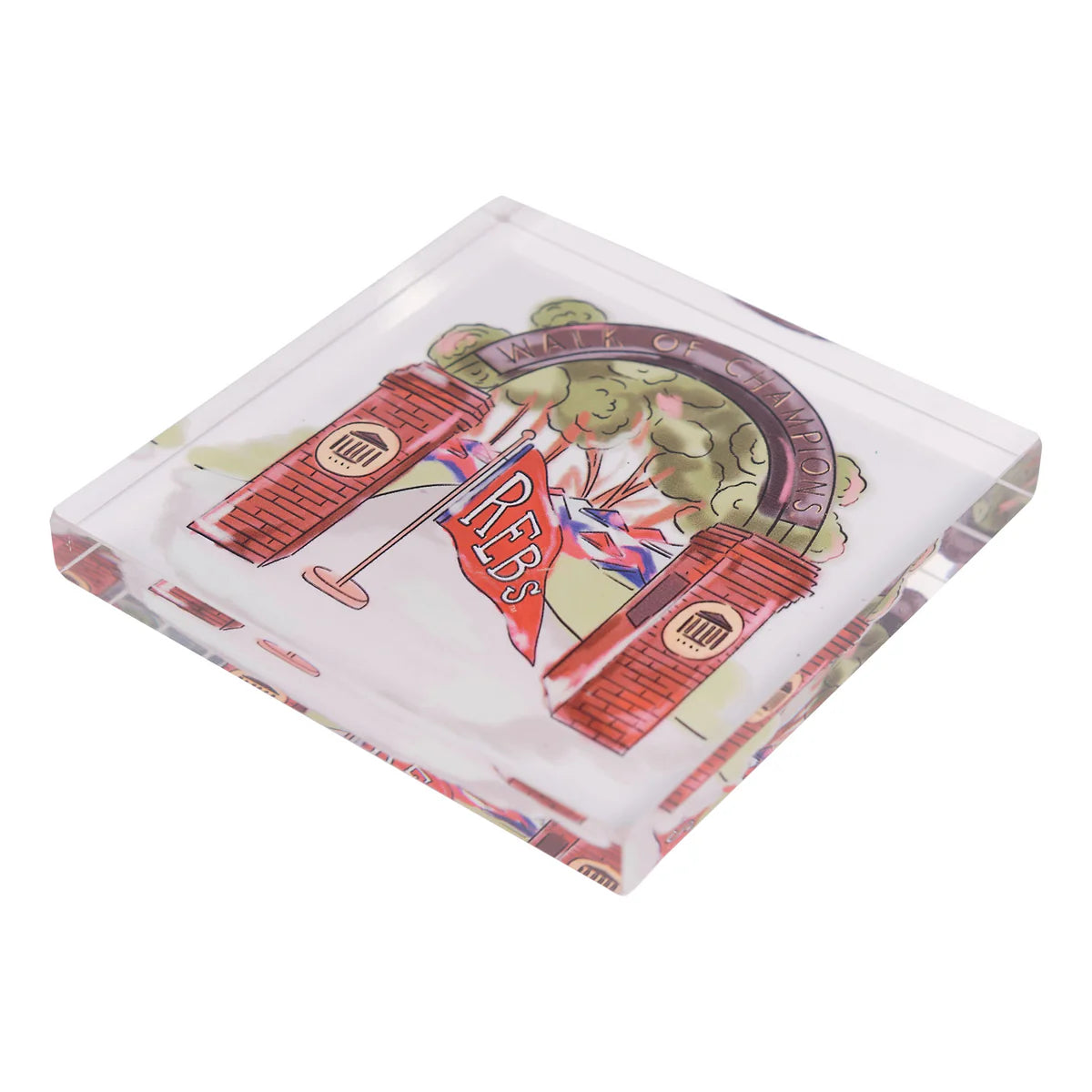 Ole Miss Mascot Napkin Weight