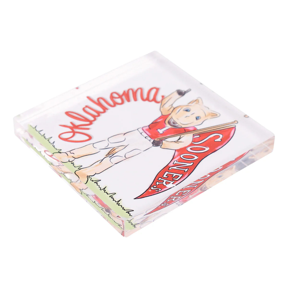 Oklahoma Mascot Napkin Weight