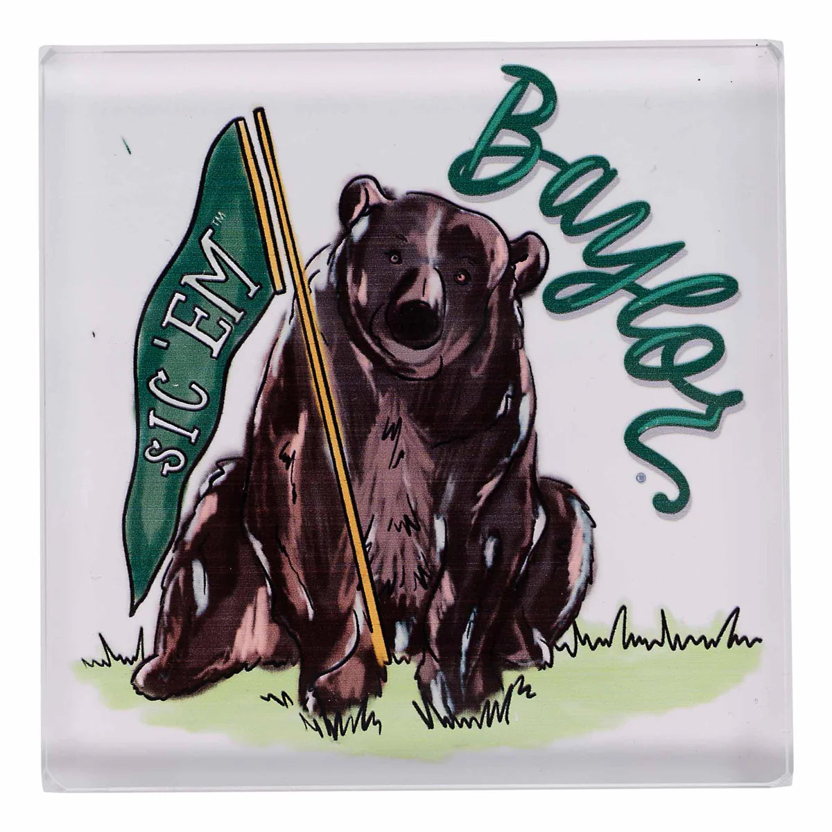 Baylor Mascot Napkin Weight