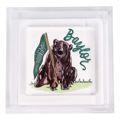 Baylor Mascot Napkin Weight