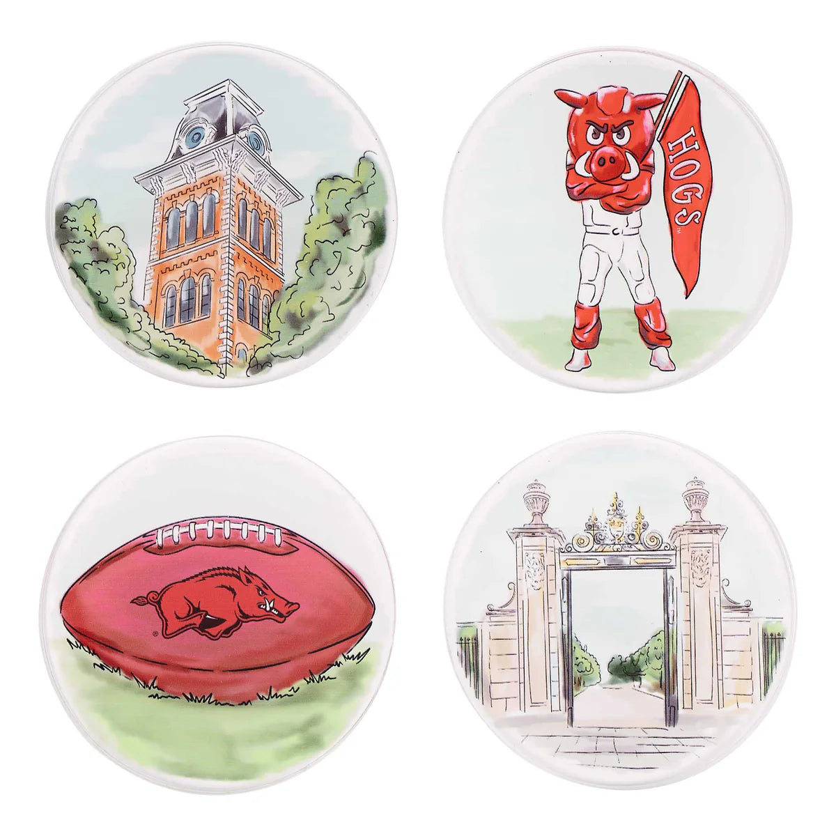 Arkansas Coaster Set/4