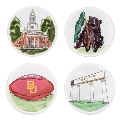 Baylor Coaster Set/4