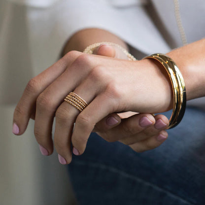 Cherish Bangle Bracelet Medium - Spinout