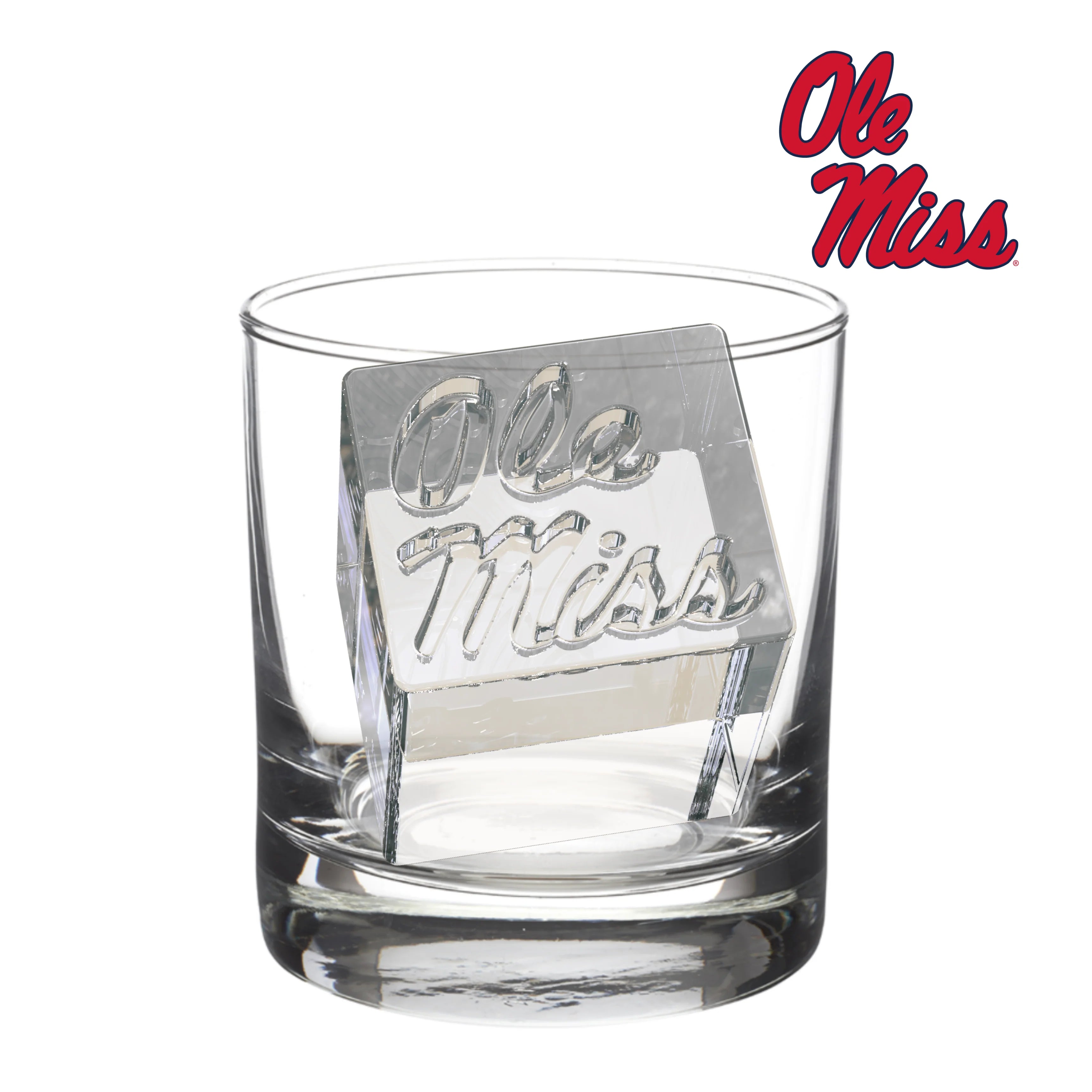 Large Ole Miss - Script Ice Mold