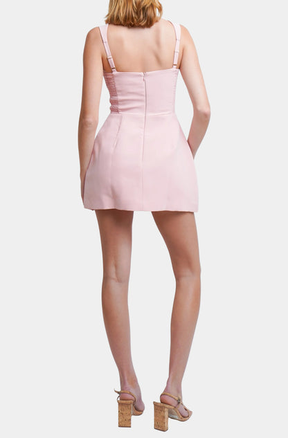 Bethany Skort Romper - Dusty Rose