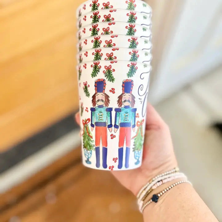 Blue Nutcracker Reusable Party Cups