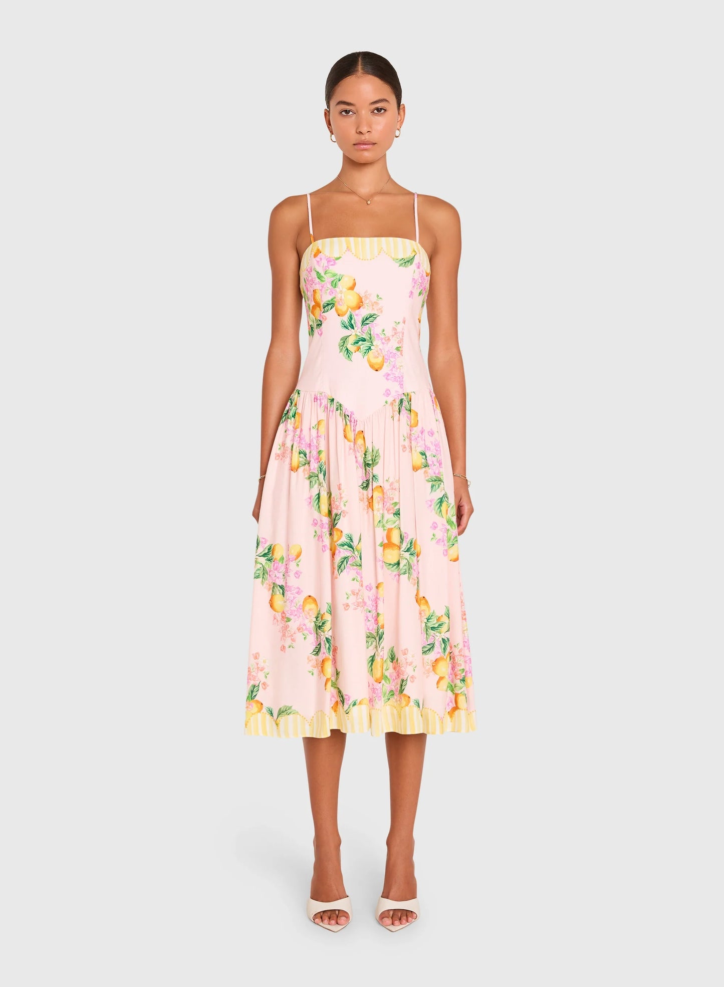 Delora Midi Dress - Limoncello