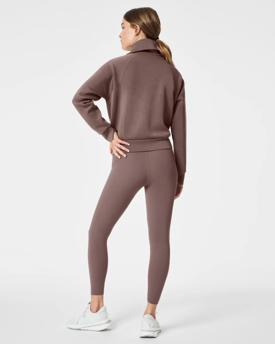 Spanx - AirEssentials Half Zip - Smoke