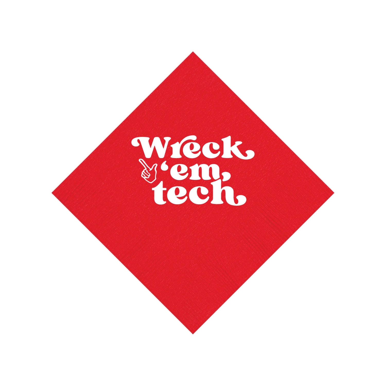 Texas Tech Cocktail Napkins - Red