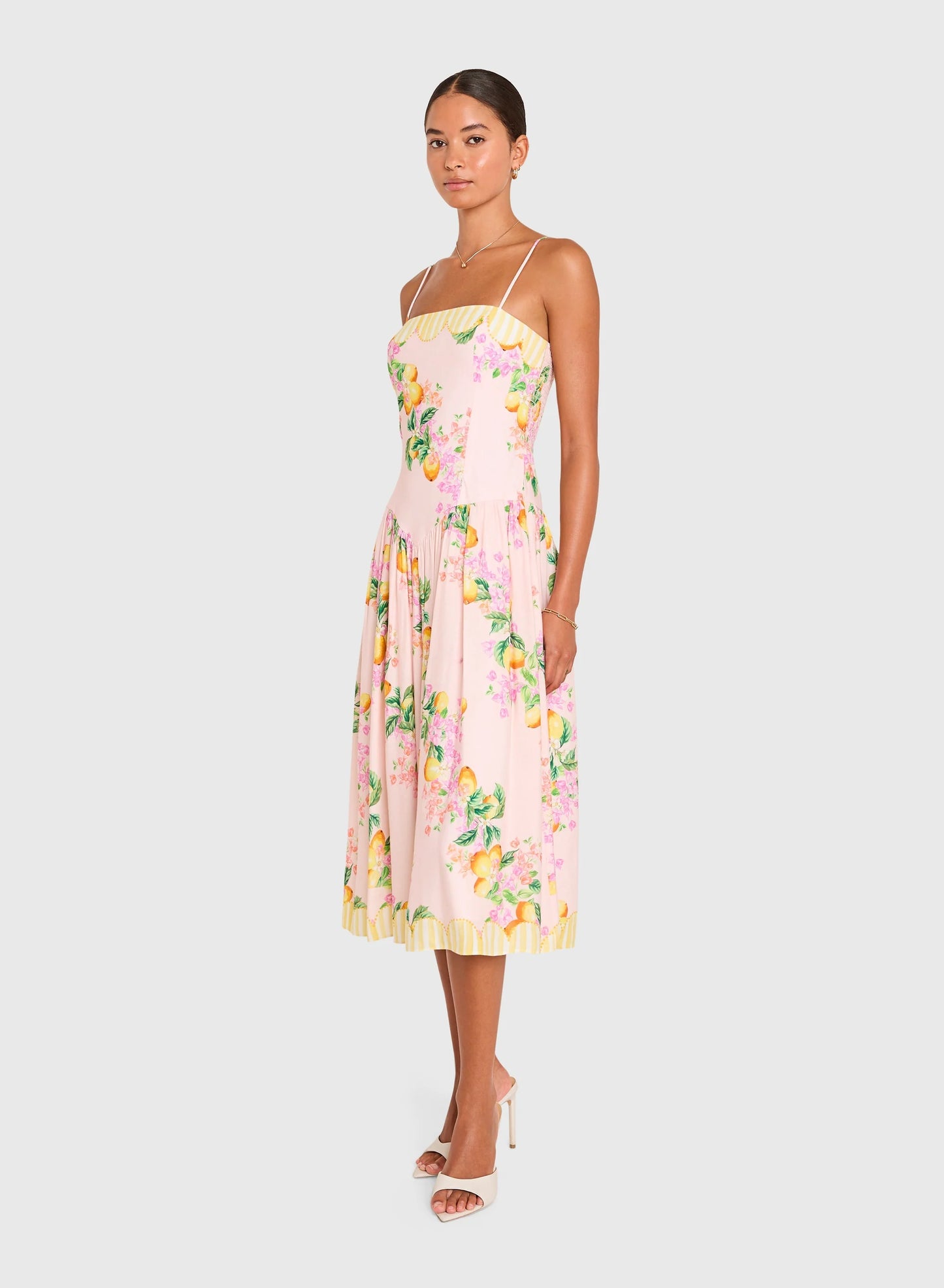 Delora Midi Dress - Limoncello