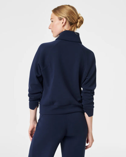 Spanx - AirEssentials Half Zip - Timeless Navy