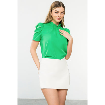 Short Sleeve Top - Green