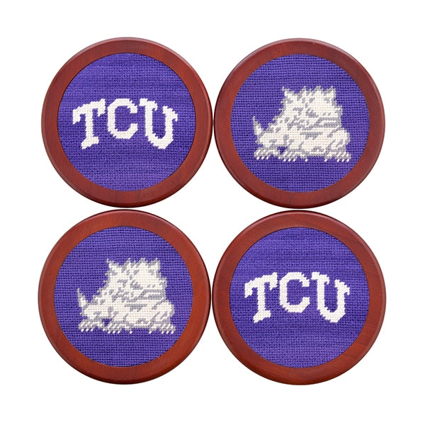 TCU Coasters (Purple)