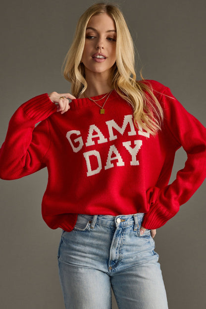 Game Day Sweater - Red