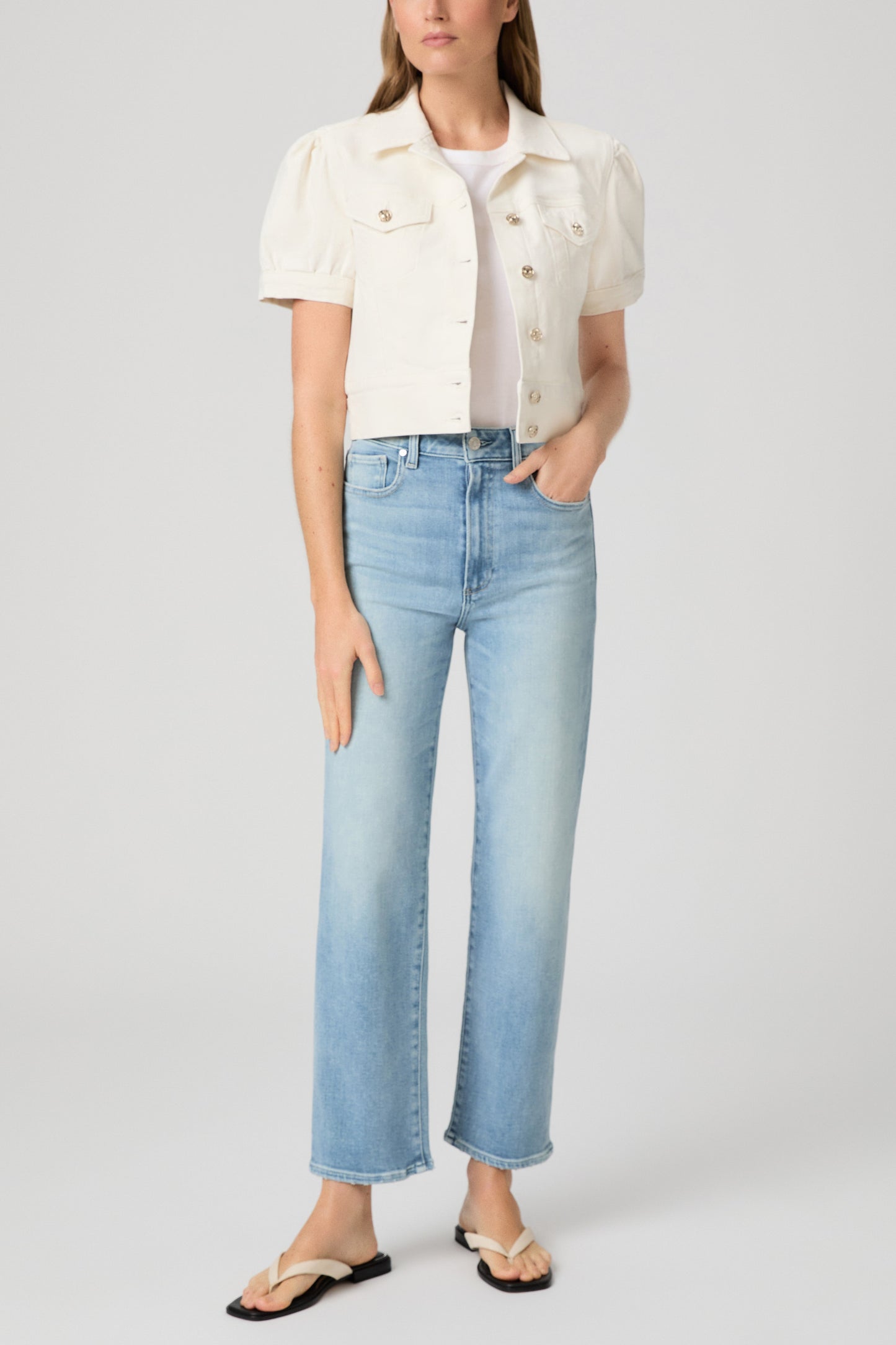 Kendra Jacket - Tonal Ecru