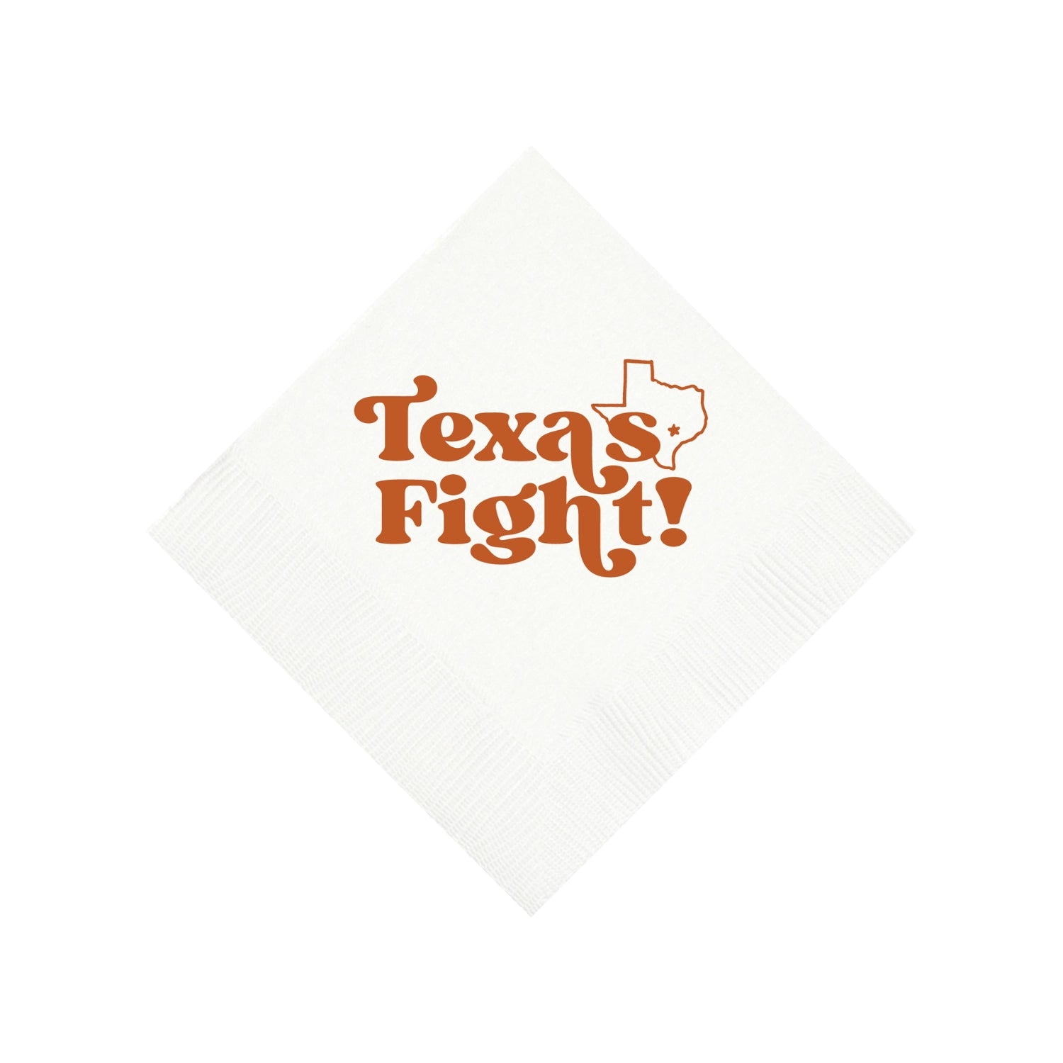 Austin Cocktail Napkins - White