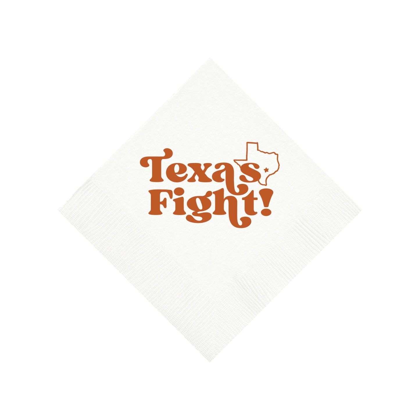 Austin Cocktail Napkins - White