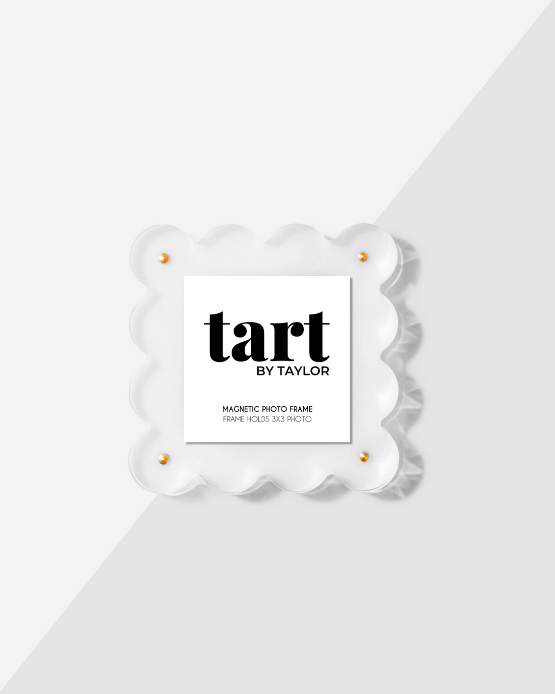 White Mini Acrylic Picture Frame