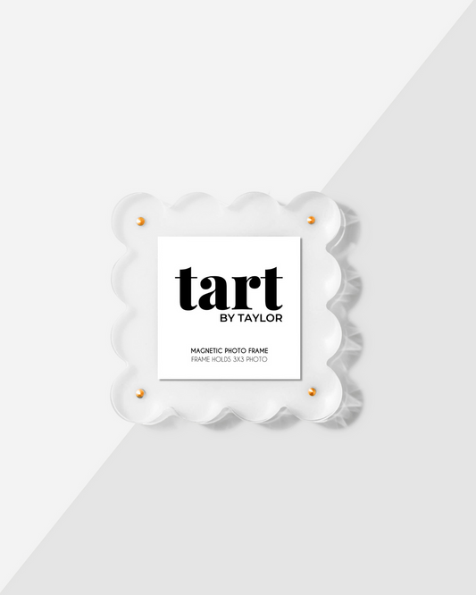 Tart By Taylor - WHITE MINI ACRYLIC PICTURE FRAME