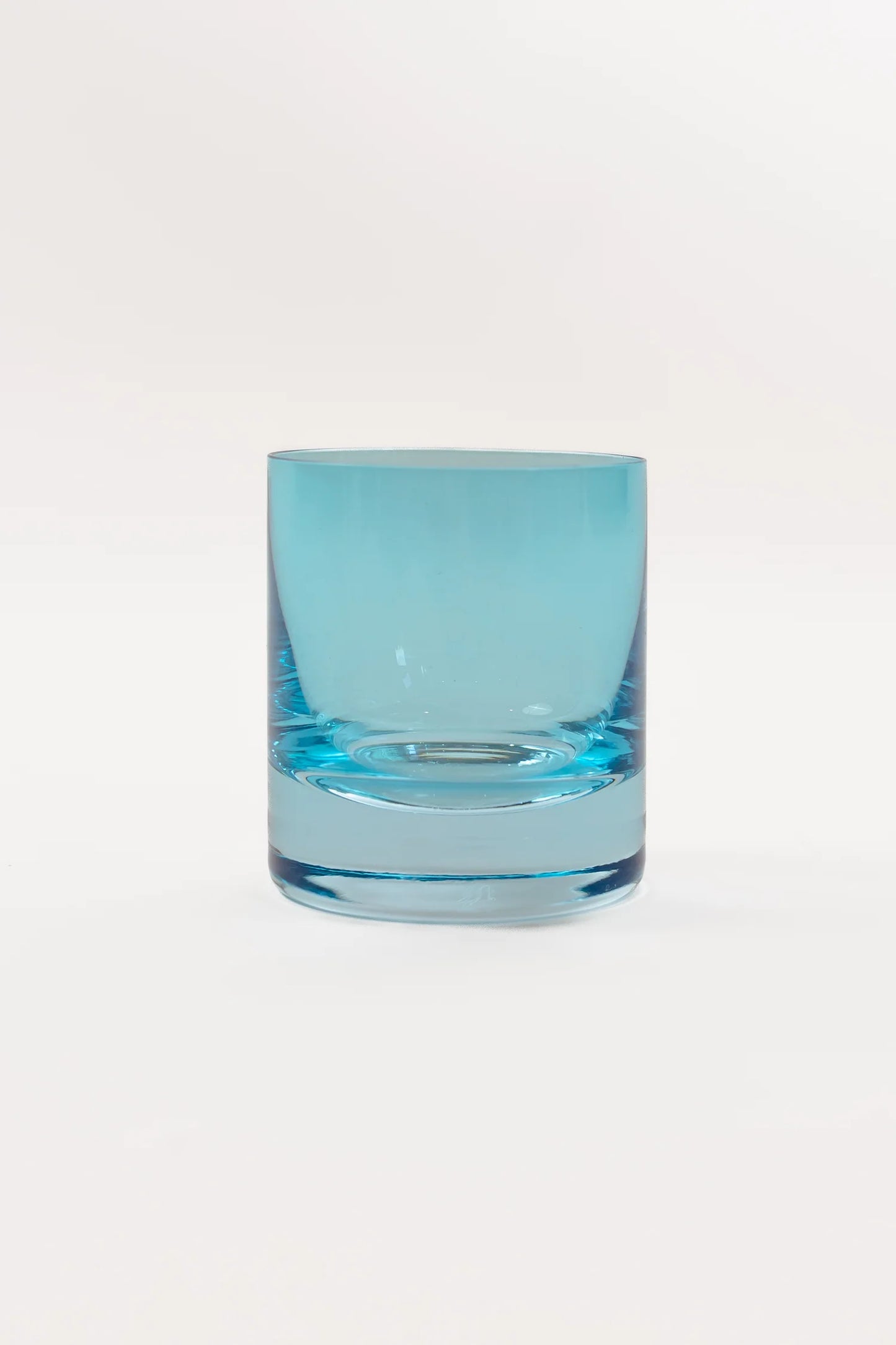 ESTELLE COLORED ROCKS GLASS - SET 0F 6 {OCEAN BLUE}