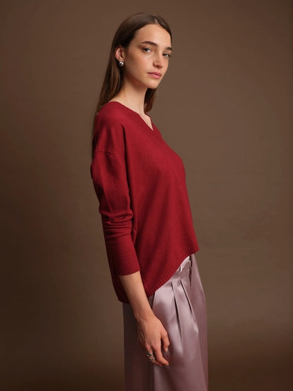 Betula Sweater - Malbec