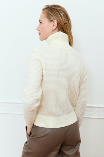 DÈLUC - Carlina Sweater - Ecru