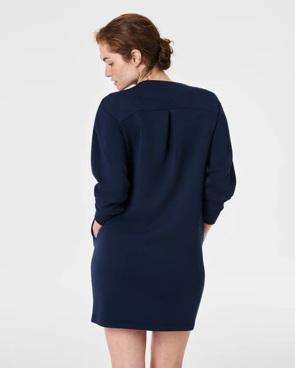 Spanx - AirEssentials Crew Neck Dress - Timeless Navy